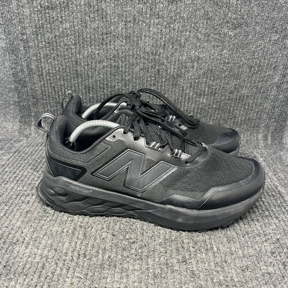 New Balance Fresh Foam X Garoé Black Trail Running Shoes Mens 11.5 4E X-Wide